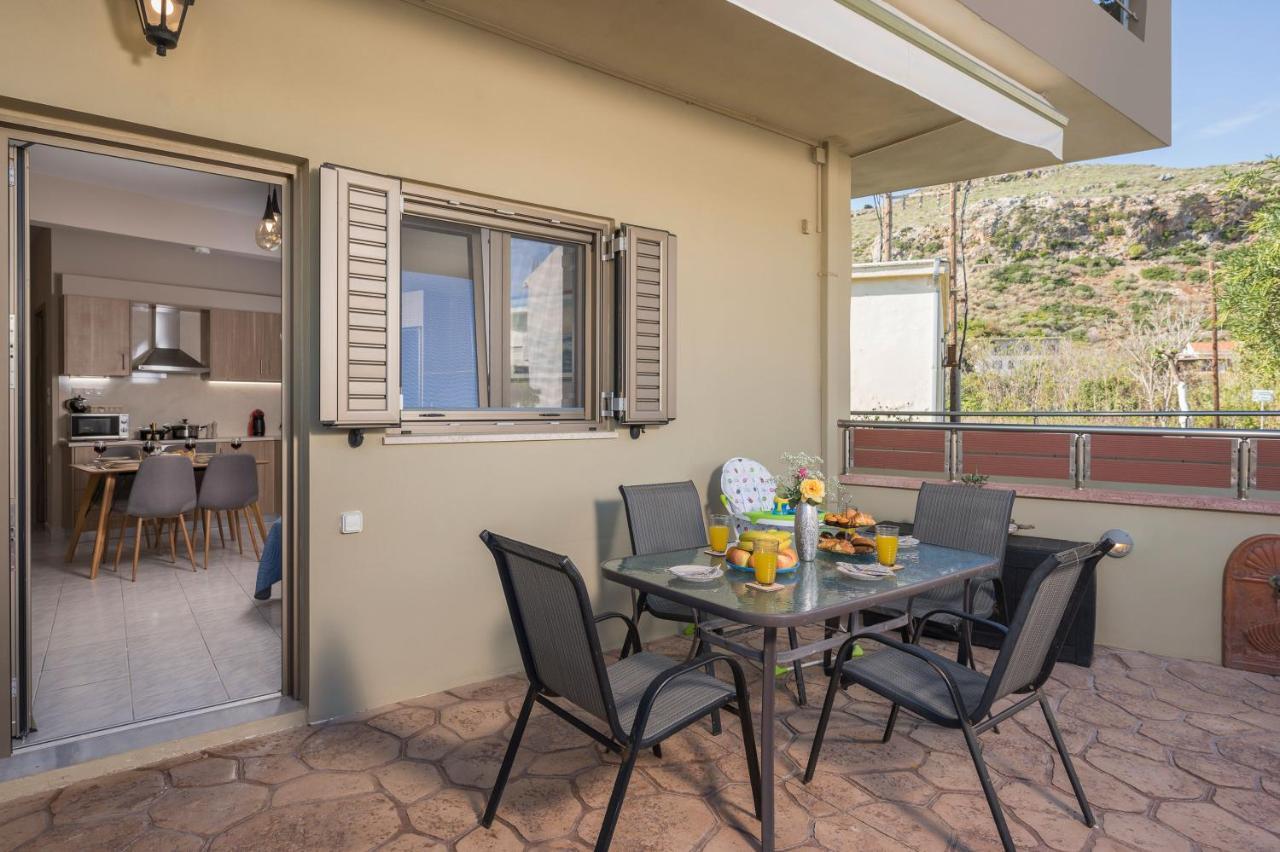 Floral Beach Apt With Lux Extras & Special Treats Kolymbari Buitenkant foto