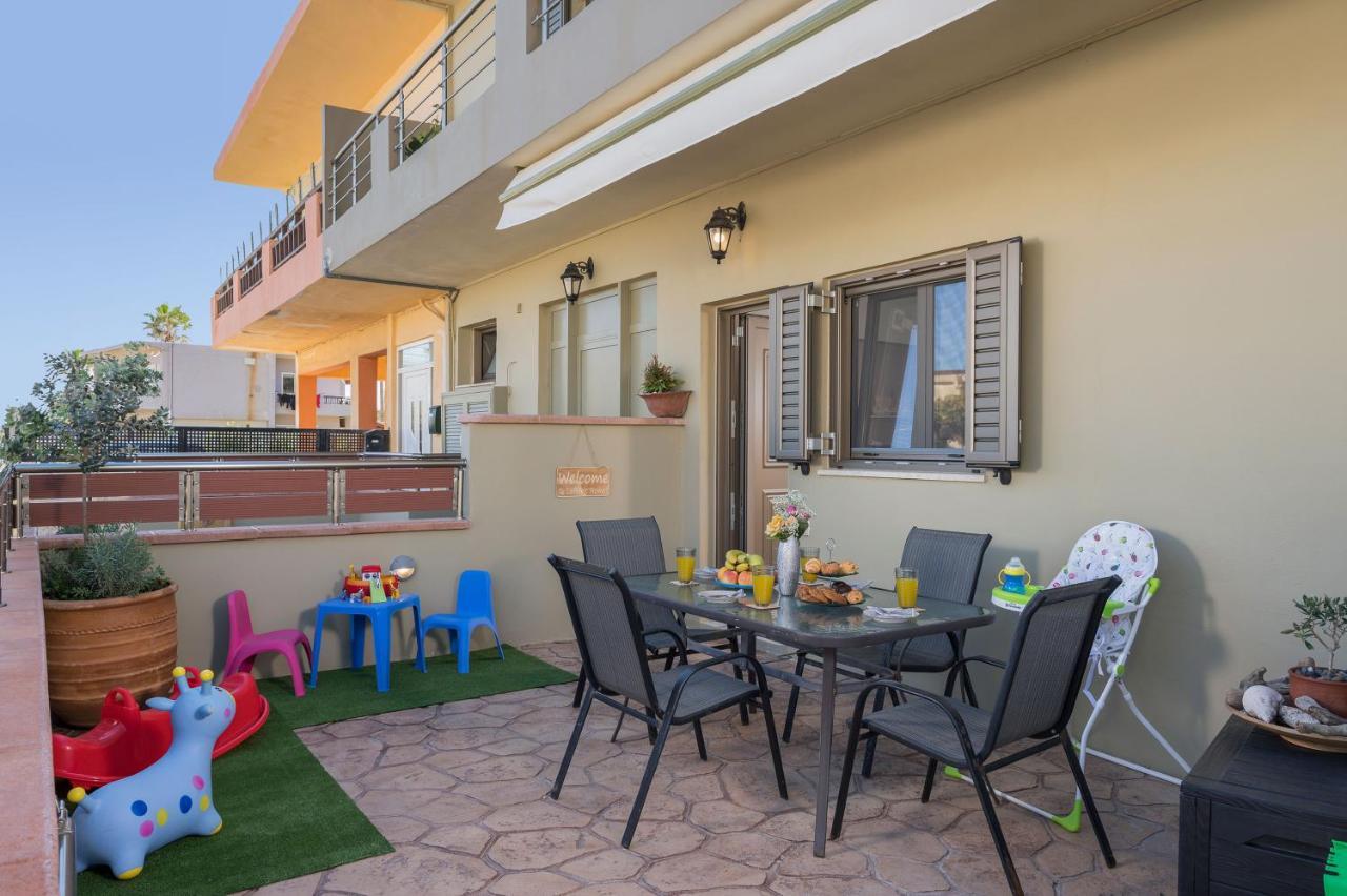 Floral Beach Apt With Lux Extras & Special Treats Kolymbari Buitenkant foto